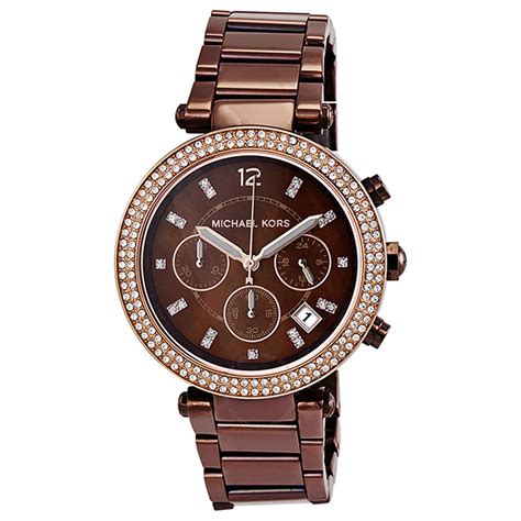 Michael Kors parker chocolate dial